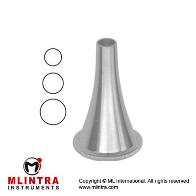 Toynbee Ear Specula Set of 3 Ref: OT-022-02 to OT-022-04 Stainless Steel,